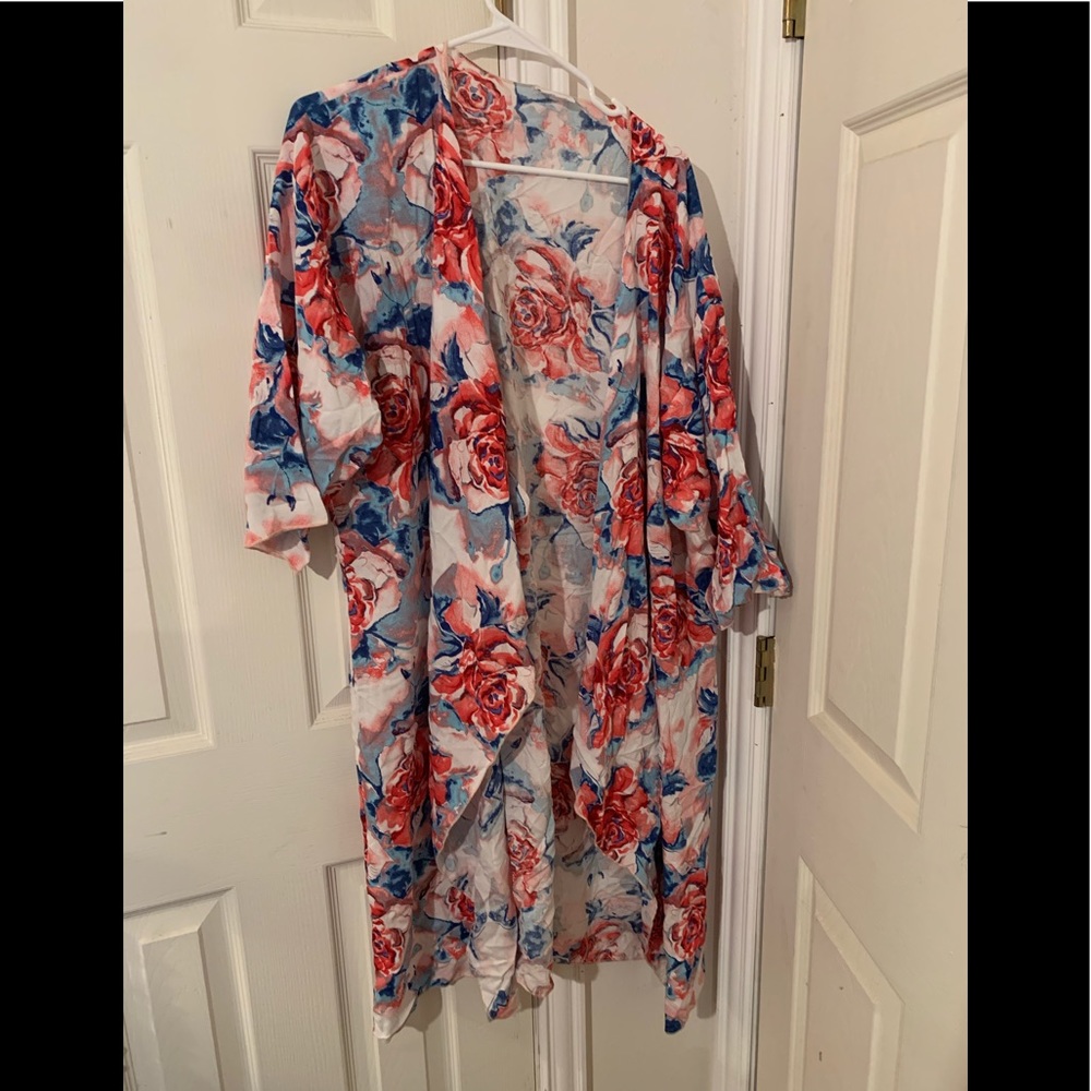 NWOT lularoe overlay cardigan/cover up